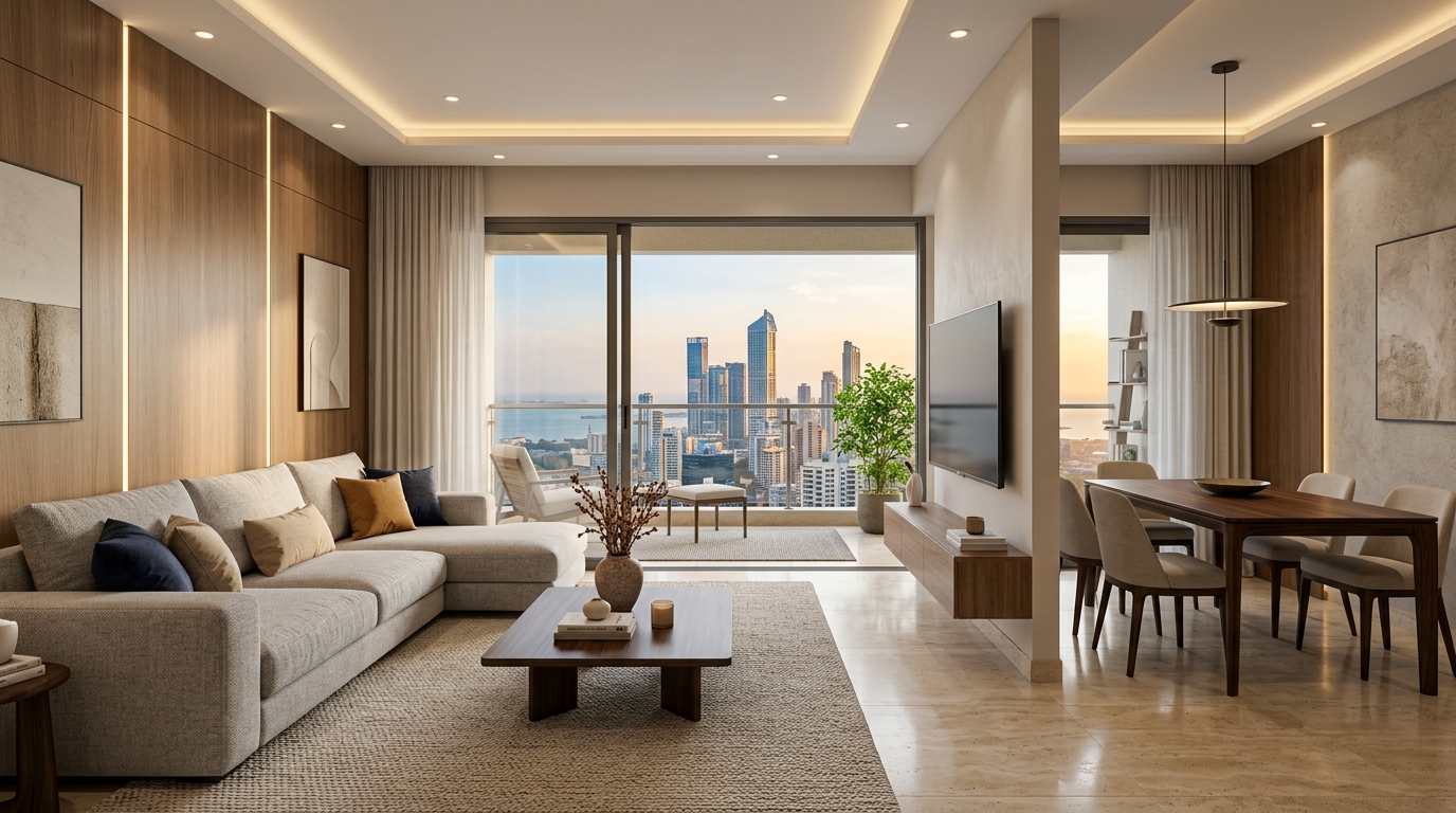 2 BHK Luxury Layout Plan